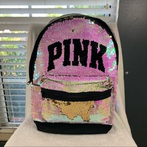 VS PINK Bling Campus Backpack NWT